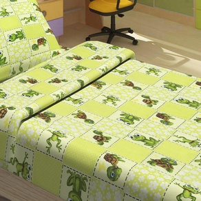 Детское постельное белье для младенцев Lotus ранфорс - JoJo зеленый