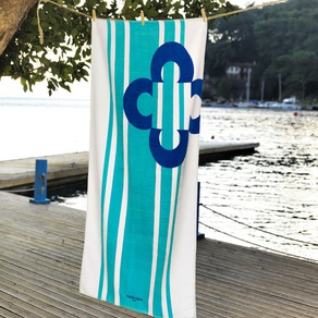 Пляжное полотенце  Marie Claire - Belem голубой