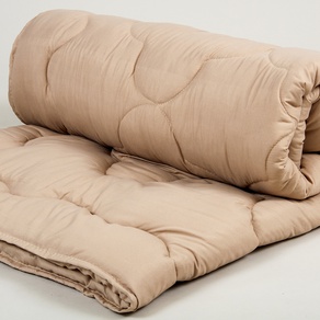 Одеяло Lotus - Comfort Wool 195*215 кофе 