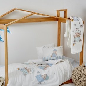 Комплект в кроватку Karaca Home - Funny Bears 2017-1 ранфорс