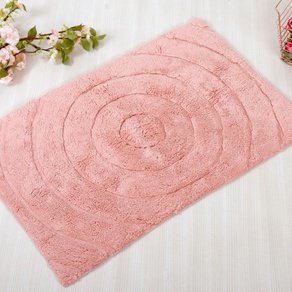 Коврик Irya - Waves pembe розовый 70*120