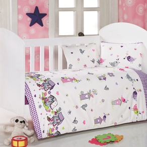 Детское постельное белье для младенцев Eponj Home - Kuslar Lila