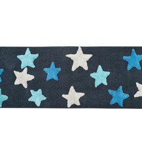 Коврик Irya - Star mavi голубой 50*150