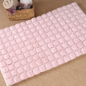 Набор ковриков для ванной  BUBBLE розовый