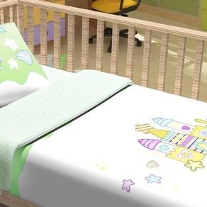 Постельное белье для младенцев Kidsdreams - Замок зелений