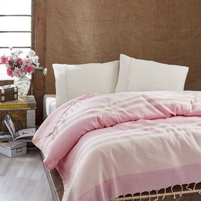 Покрывало Eponj Home Buldan Pike - Hereke Pembe 200*235