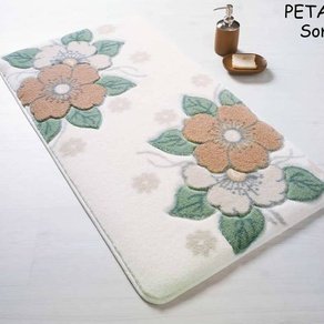 Набор ковриков для ванной Confetti - Petal 01 salmon 57*100+50*57