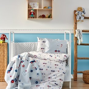 Детский плед в кроватку Karaca Home - My car 2018-1 100*120