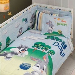 Набор в кроватку ТАС Looney Tunes Sylvester and Bugs Bunny
