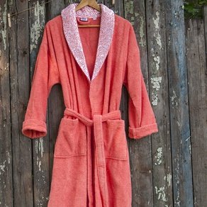 Халат махровый Deco Bianca - 52009 V2 coral коралловый