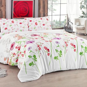 Постельное белье Eponj Home - Spring розовый ( евро )