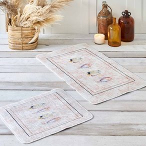 Набор ковриков Karaca Home - Coral 60*100+50*60