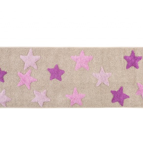 Коврик Irya - Star lila лиловый 50*150
