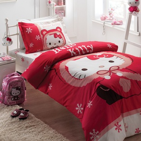 Постельное бельё Karaca Home Hello Kitty - RED