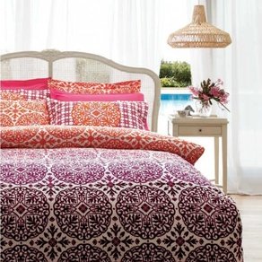 Покрывало Karaca Home - BERRY бордо