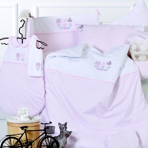 Набор Karaca Home Bebek в ванную - Cats с вышивкой