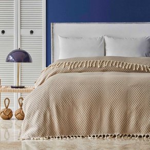 Покрывало пике Nautica Home - Ester bej бежевый 200*230