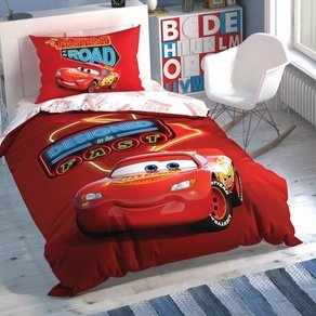 Детское постельное бельё ТАС Disney Cars Shiny Road clow