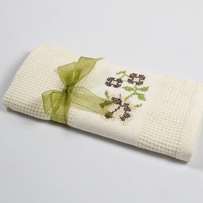 Полотенце кухонное Lotus Life - Крем 40*60