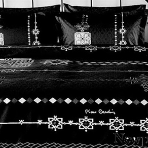 Элитное постельное белье Pierre Cardin Ottoman черное
