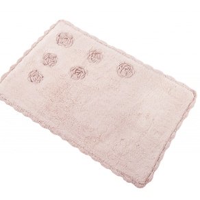 Коврик Irya - Blossoms pembe розовый 70*110