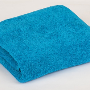 Однотонное махровое полотенце Lotus 40*70 см (бирюзовое)