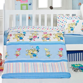 Детское постельное белье для младенцев Eponj Home - Pitircik Mavi
