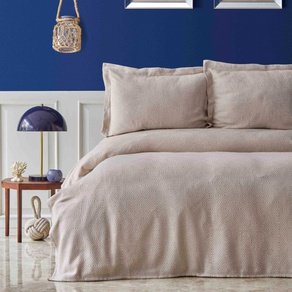 Покрывало с наволочками Nautica Home - Carla bej бежевый 230*240
