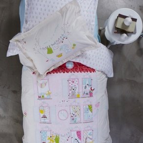Стеганный комплект Karaca Home- Fanya 2017-1 pink для подростков