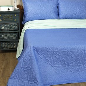 Покрывало Lotus Broadway - Basic синий 150*220