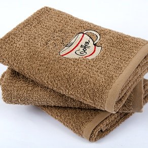 Полотенце кухнное Lotus вышивка - Cup Coffee кофе 40*60