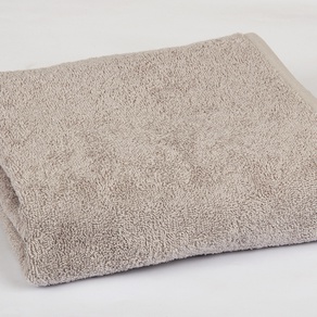 Однотонное махровое полотенце 40*70 см Lotus (серое)
